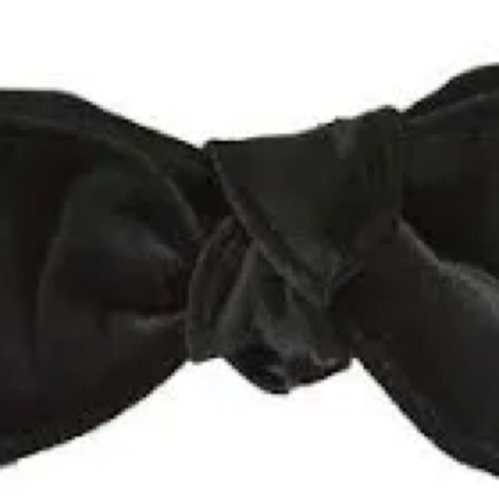 INC Wide Stretch
NWT,Black Velvet Bow Belt
Cummerbund Wedding🍝 - Picture 3 of 6